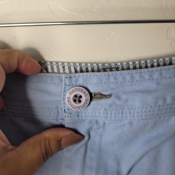 Natural Reflections Sky Blue Chino Shorts - Picture 4 of 7